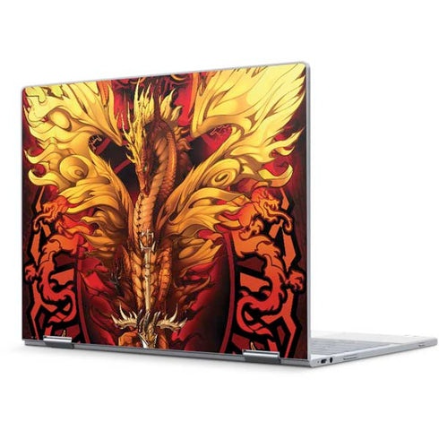 Fire Dragon by Ruth Thompson Pixelbook Skin